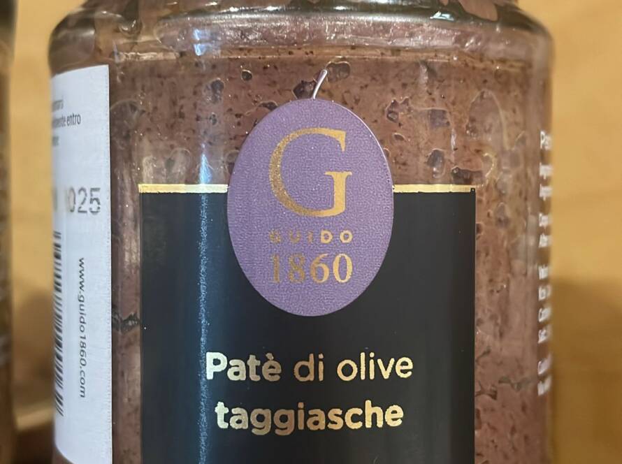Paté olive taggiasche con olio EVO Guido 1860